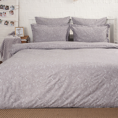 Комплект постельного белья La Prima Сатин Серебристая дымка (Paisley)