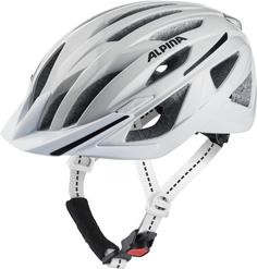 Велосипедный шлем Alpina Haga, white gloss, L