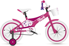Велосипед Stark Tanuki 16 Girl, год 2021, цвет Розовый-Фиолетовый