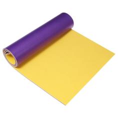 Коврик туристический Sima-land Optima Plus желтый/фиолетовый 180 x 60 x 1 см