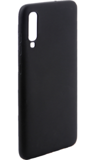 Чехол-крышка Deppa для Samsung Galaxy A70, силикон, черный