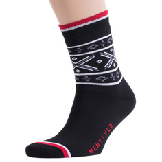 Носки мужские ХОХ черные 27 (41-43)