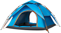 Автоматическая туристическая палатка "eTrend - Camp 2", синяя