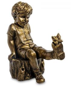 Фигурка Art East, Мальчик с бабочкой, 47 см