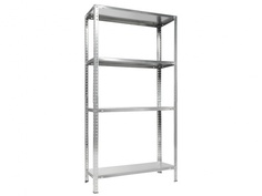 Стеллаж металлический Profsafe PS 150KD/75x30/4, Универсальный, 75х30x150 см, 4 полки