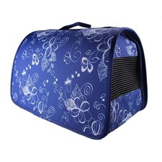 Переноска Dogman Лира для животных 43 х27 х27 см, Синий