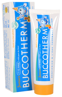 Зубная паста Buccotherm для детей 7-12 лет персиковый чай 50 мл