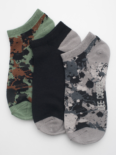 Комплект носков мужских Lee cooper Short Socks разноцветных 39-42