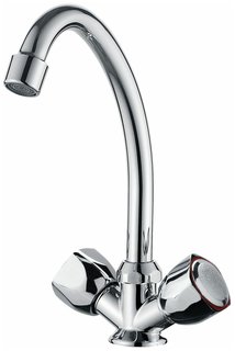 Смеситель для кухни FRAP F4009-2 с гайкой