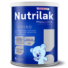 Молочная смесь Nutrilak Премиум Амино на основе аминокислот, Нутрилак с рождения 400 гр.