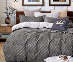 Постельное белье 1,5-спальный РОЗОВЫЕ СНЫ Хлопок Наволочки-50x70см, СК-479