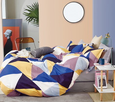 Постельное белье Евро РОЗОВЫЕ СНЫ Хлопок Наволочки-50x70см, СК-409