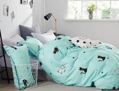 Постельное белье Евро РОЗОВЫЕ СНЫ Хлопок Наволочки-70x70см, СК-450