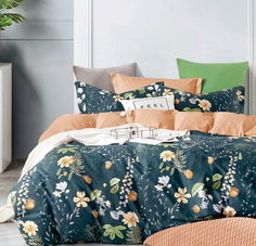 Постельное белье 2-спальный РОЗОВЫЕ СНЫ Хлопок Наволочки-50x70см, СК-318