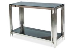 Консоль SIGNAL FOSSIL C тонированное стекло/серебряный СИГНАЛ