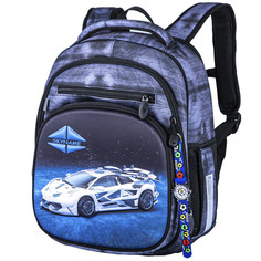 Ранец школьный SkyName 7019 серый