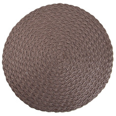 Салфетка сервировочная (подставка под горячее - плейсмат) "Шоколад" d=37см. Nouvelle