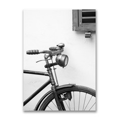 Картина на холсте Винтажный велосипед 100х150 см Дом Корлеоне