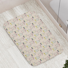 Коврики для ванной и туалета bath_91003 Девичий гардероб JoyArty