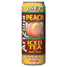 Напиток Arizona Diet Peach Tea 0,68л Упаковка 24 шт