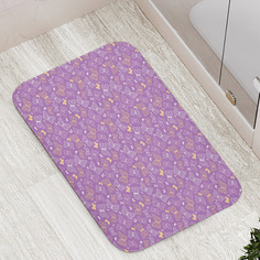 Коврики для ванной и туалета bath_93517 Бабочки в полете JoyArty