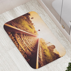 Коврики для ванной и туалета bath_91258 Железная дорога к солнцу JoyArty