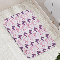 Коврики для ванной и туалета bath_106282 Нежные Бабочки и цветы Joy Arty