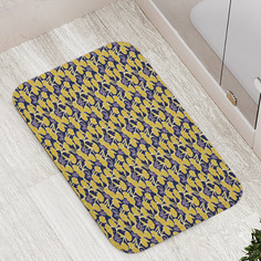Коврики для ванной и туалета bath_102283 Цветочные бабочки FlexHome Joy Arty
