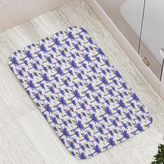 Коврики для ванной и туалета bath_102285 пушистые бутоны FlexHome Joy Arty
