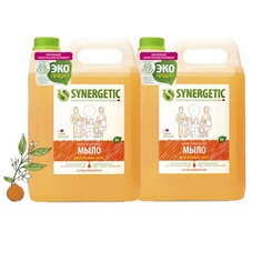 Набор Synergetic Мыло жидкое Фруктовый микс 2 шт 5 л