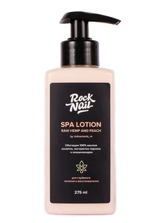 Лосьон для рук и тела RockNail Raw Hemp and Peach, 275 мл
