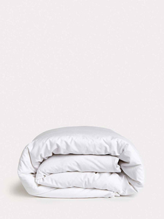 Пододеяльник на молнии из сатина LTBT 110х140 белого цвета No Brand