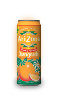 Напиток Arizona Orangeade 0,68л Упаковка 24 шт