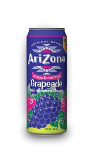 Напиток Arizona Grapeade 0,68л Упаковка 24 шт