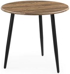 Журнальный столик Амрит черный матовый / старое дерево Woodville