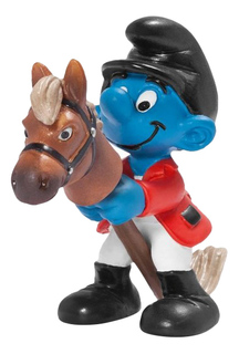 Фигурка Смурфики Наездник Schleich The Smurfs 20743