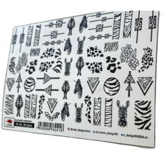 Слайдер-дизайн для ногтей N-DESIGN N-36 Stripes