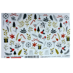 Наклейки для ногтей N-DESIGN S-38 Christmas Set