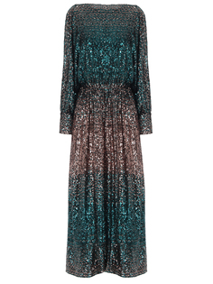 Платье с пайетками Elie Saab