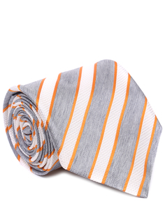 Галстук шелковый в полоску Canali