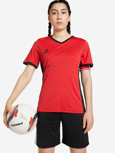 Футболка женская Demix, Красный, размер 46