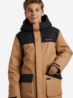 Куртка утепленная для мальчиков Outventure, Бежевый, размер 128
