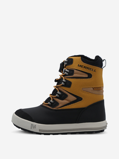 Сапоги утепленные для мальчиков Merrell SNOW BANK 3.0 WTRPF, Желтый, размер 33