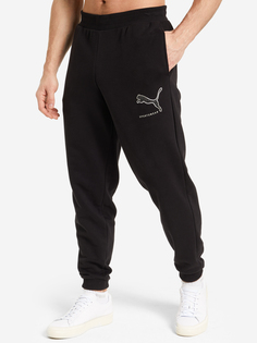 Брюки мужские PUMA Athletics, Черный, размер 46-48
