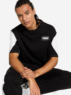 Футболка мужская PUMA Rebel, Черный, размер 44-46