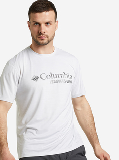 Футболка мужская Columbia Trinity Trail Graphic Tee, Белый, размер 46