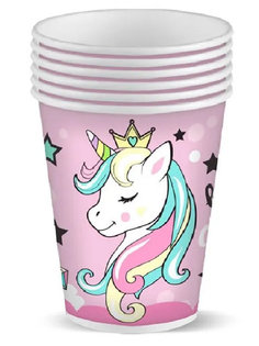Набор бумажных стаканов ND Play Единорог 250ml 6шт 297184