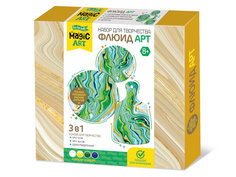 Набор для творчества Десятое Королевство Флюид АРТ 3 в 1 Green 04453