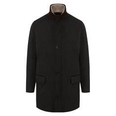 Пальто с меховой подкладкой Loro Piana