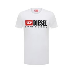 Хлопковая футболка Diesel